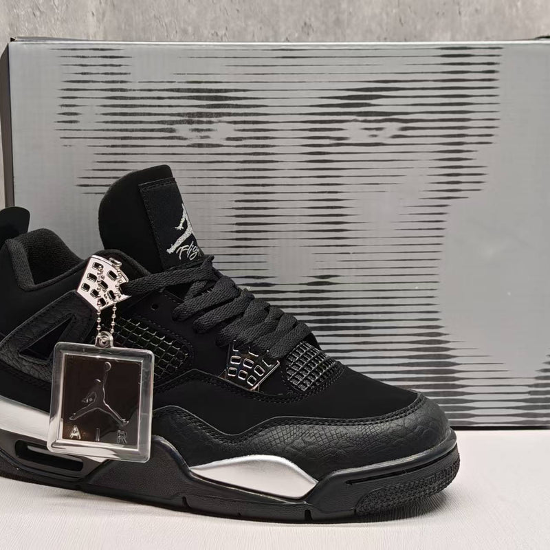 Mid Top Sneakers, Black White Colorway, Lace Up Design, Casual Gift for Sneaker Fans