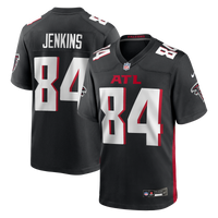 Atlanta Falcons Alfred Jenkins Black Game Retired Player Jersey
