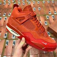 Low Top Sneakers, Red Colorway, Reflective Detail, Lace Up Design, Casual Gift for Sneaker Fans