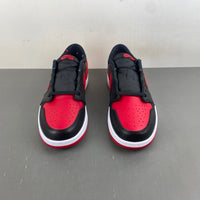 Low Top Sneakers, Black Red Colorway, Lace Up Design, Casual Gift for Sneaker Fans