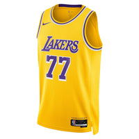 Los Angeles Lakers Icon Edition Swingman Jersey - Gold - Luka Dončić