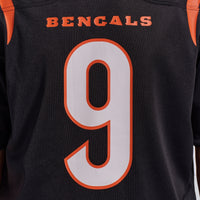 Cincinnati Bengals Joe Burrow Black Player Game Jersey