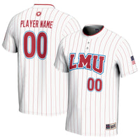 Loyola Marymount Lions NIL Pick-A-Player Softball Lightweight Jersey - White