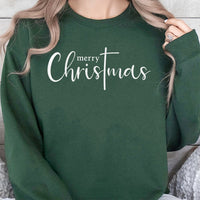 Christian Cross Holiday Crewneck, Merry Christmas Cross Sweatshirt, Religious Faith Cross Pullover, Xmas Graphic Sweater, Present for Her
