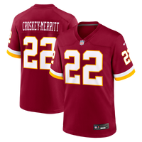 Washington Commanders Jacory Croskey-Merritt Burgundy Game Jersey
