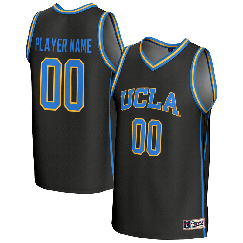 UCLA Bruins NIL Pick-A-Player Lightweight Basketball Fashion Jersey - Black