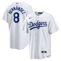 Los Angeles Dodgers Enrique Hernández White Home Replica Jersey