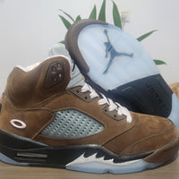 High Top Sneakers, Dark Brown Colorway, Lace Up Design, Casual Gift for Sneaker Fans