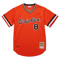 Baltimore Orioles Cal Ripken Jr. Orange 2001 Cooperstown Collection Authentic Throwback Jersey