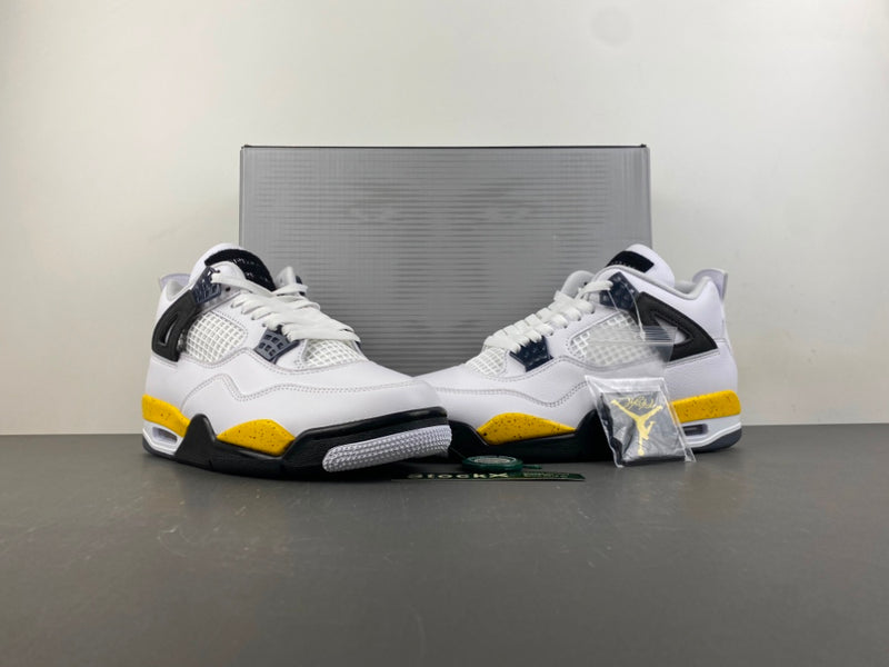 Low Top Sneakers, White Black Yellow Colorway, Lace Up Design, Casual Gift for Sneaker Fans
