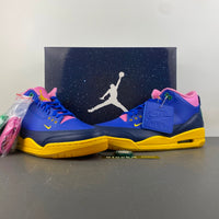 Low Top Sneakers, Royal Blue Green Pink Colorway, Lace Up Design, Casual Gift for Sneaker Fans