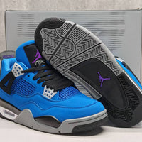 Mid Top Sneakers, Purple Colorway, Lace Up Design, Casual Gift for Sneaker Fans