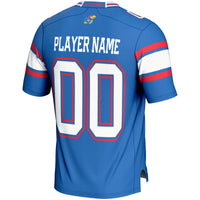 Kansas Jayhawks NIL Pick-A-Player Football Jersey - Royal