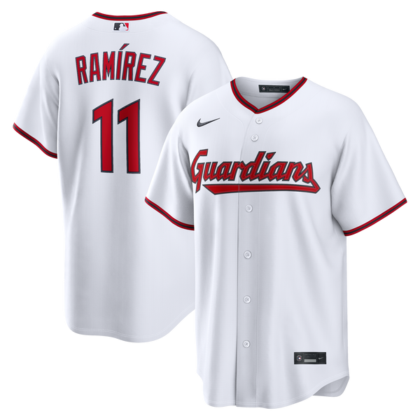 Cleveland Guardians José Ramírez White Home Replica Jersey