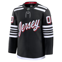New Jersey Devils Black Alternate Premium Custom Jersey