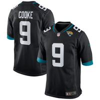Jacksonville Jaguars Logan Cooke Black Game Jersey