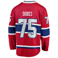 Montreal Canadiens Jakub Dobes Red Home Breakaway Jersey