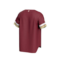 Charleston Cougars Spirit Baseball Jersey - Maroon