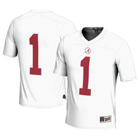 #1 Alabama Crimson Tide Football Jersey - White