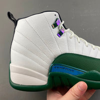 Low Top Sneakers, White Green Purple Colorway, Lace Up Design, Casual Gift for Sneaker Fans