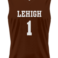 #1 Lehigh Mountain Hawks Lightweight Basketball Jersey - Brown