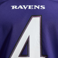 Baltimore Ravens Zay Flowers Purple Team Game Jersey