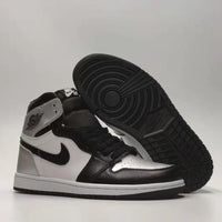 Sneakers, Black Silver Colorway, Lace Up Design, Casual Gift for Sneaker Fans