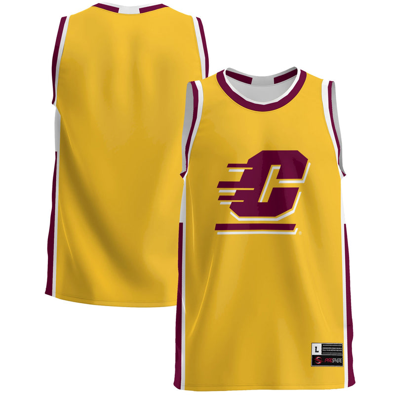 Central Michigan Chippewas Lightweight Basketball Jersey - Maroon
