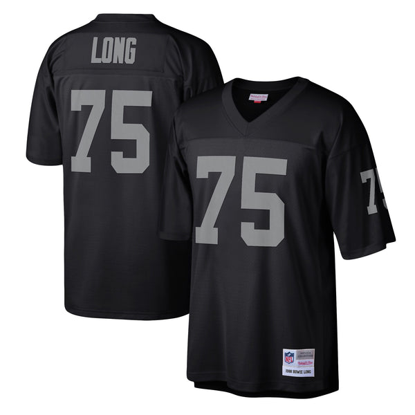Las Vegas Raiders Howie Long Black Legacy Replica Jersey