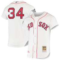 Boston Red Sox David Ortiz White 2004 Cooperstown Collection Home Authentic Jersey