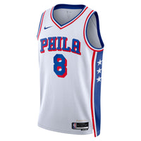Philadelphia 76ers Association Edition Swingman Jersey - White - Paul George