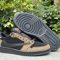 Low Top Sneakers, Black Brown Colorway, Lace Up Design, Casual Gift for Sneaker Fans