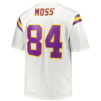 Minnesota Vikings Randy Moss White Big & Tall 1998 Legacy Retired Player Jersey