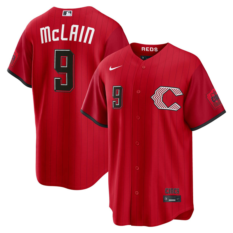 Cincinnati Reds Matt McLain Red 2026 City Connect Stadium Jersey