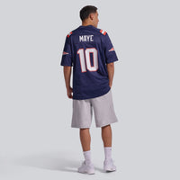 New England Patriots Drake Maye Navy Player Game Jersey