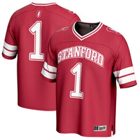 #1 Stanford Cardinal Collegiate Football Fashion Jersey - Cardinal