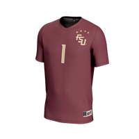 #1 Florida State Seminoles Lightweight Collegiate Soccer Fashion Jersey - Garnet