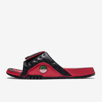 Slides, Red Black Colorway, Slip On Design, Casual Gift for Shoe Lovers