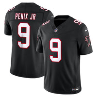 Atlanta Falcons Michael Penix Jr. Black Alternate Throwback Stitched Limited Jersey