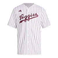 Texas A&M Aggies Replica Baseball Jersey - White