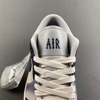 Low Top Sneakers, Blue White Black Colorway, Lace Up Design, Casual Gift for Sneaker Fans
