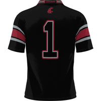 #1 Washington State Cougars Football Jersey - Black