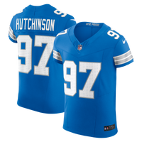 Detroit Lions Aidan Hutchinson Blue Team Elite Jersey