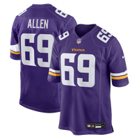 Minnesota Vikings Jared Allen Purple Retired Player Game Jersey