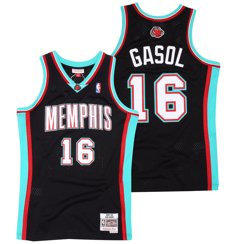 Memphis Grizzlies Pau Gasol Hardwood Classics Road Swingman Jersey