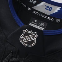 Tampa Bay Lightning Black Alternate Authentic Pro Jersey