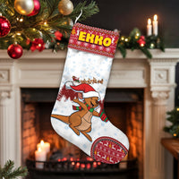 Adorable Joey Australia Christmas Stocking, Personalized Kangaroo Christmas Stocking, Custom Name Holiday Stocking, Kids Animal Xmas Decor Present