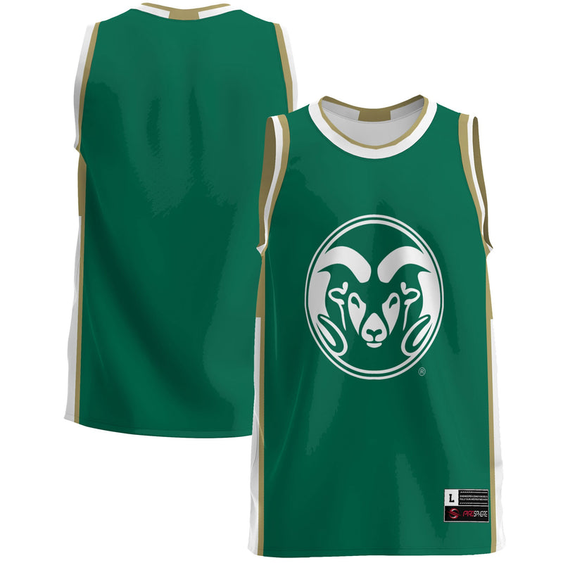 Colorado State Rams Lightweight Basketball Jersey - Green