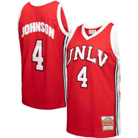 Larry Johnson UNLV Rebels 1989/90 Player Swingman Jersey - Red
