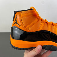 Low Top Sneakers, Black Orange Colorway, Patent Leather Footwear, Lace Up Design, Casual Gift for Sneaker Fans